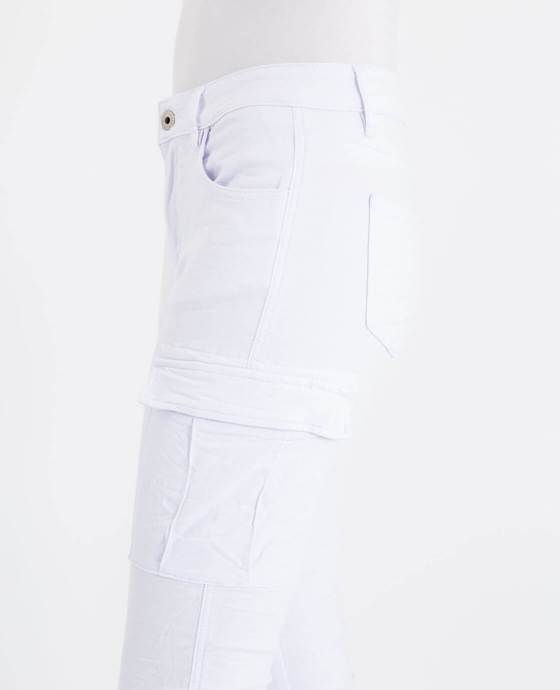 Je m'appelle Broeken Jogg Denim | Wit