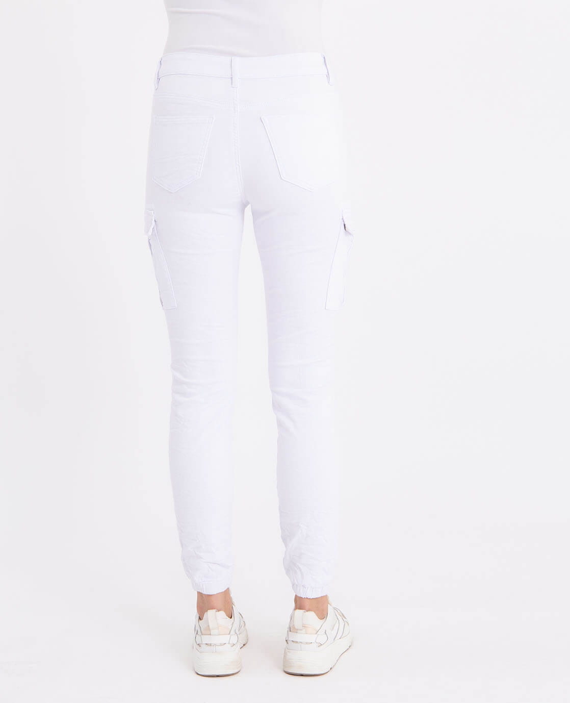 Je m'appelle Broeken Jogg Denim | Wit