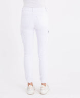 Je m'appelle Broeken Jogg Denim | Wit