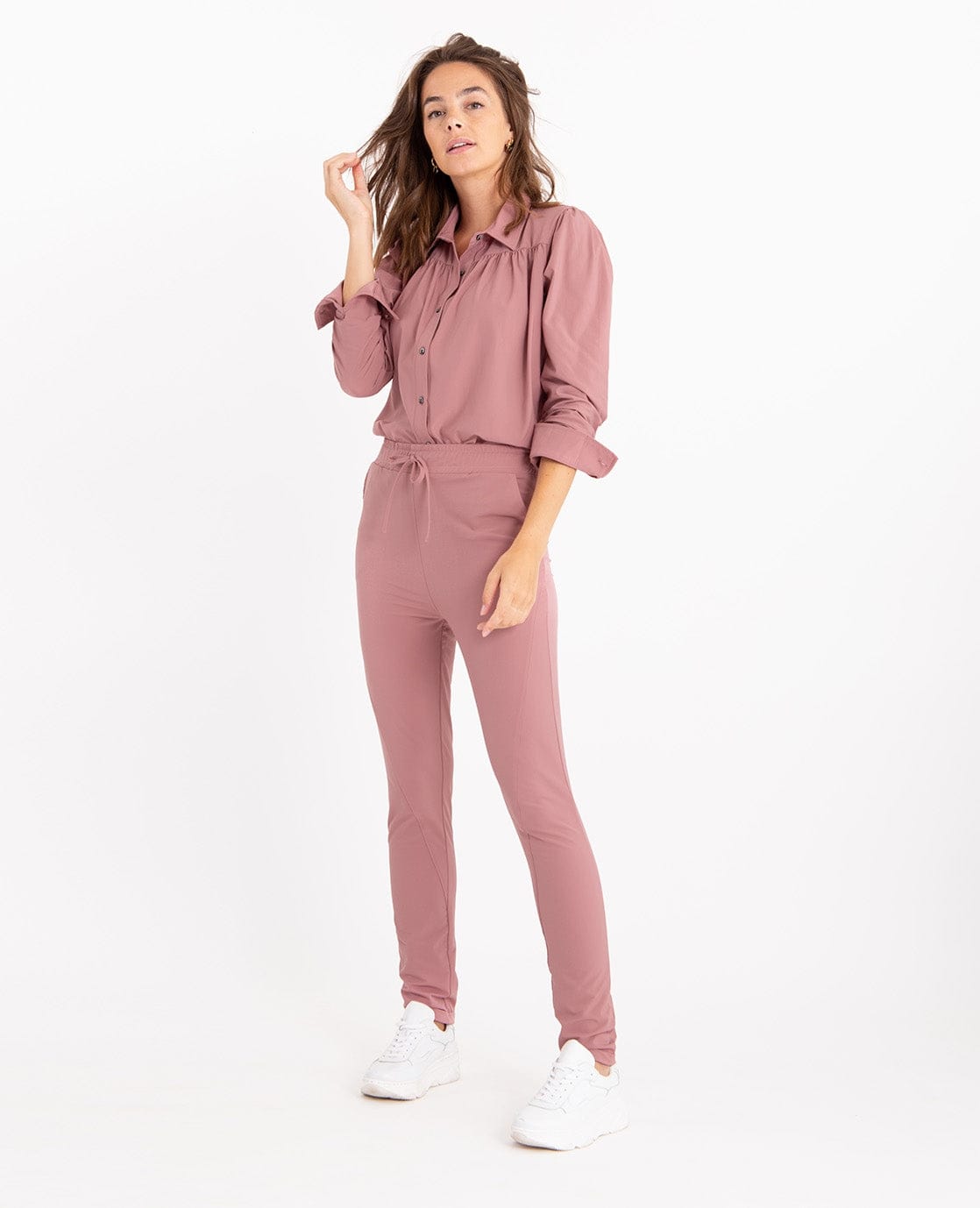 Je m'appelle Broeken Pant Regular Travel | Mauve