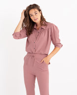 Je m'appelle Broeken Pant Regular Travel | Mauve
