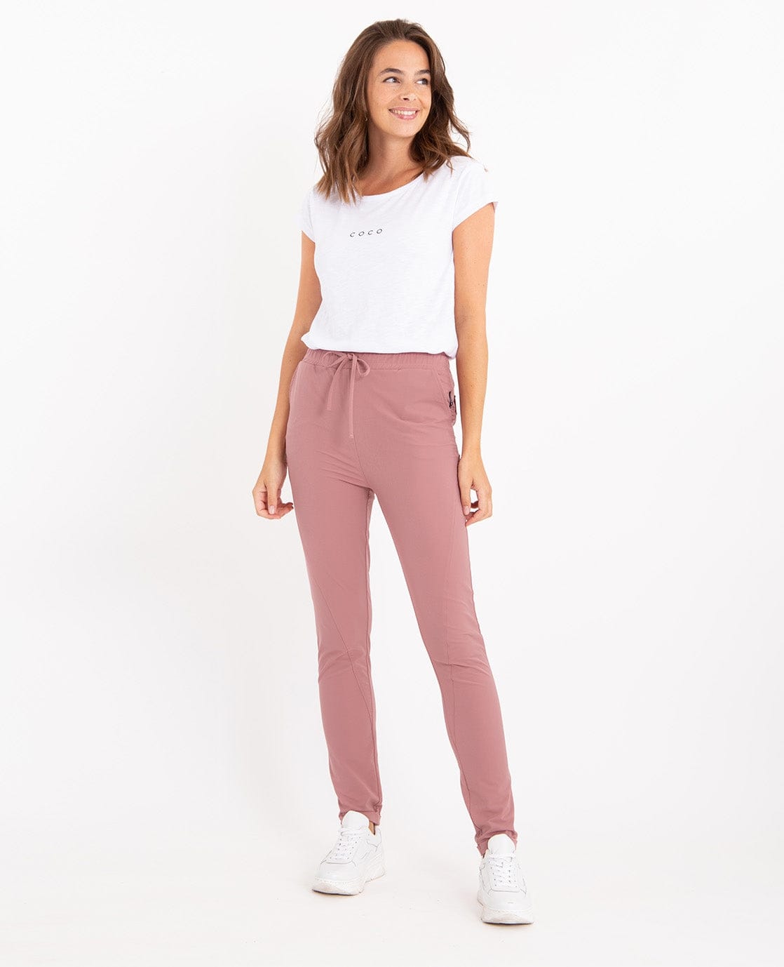 Je m'appelle Broeken Pant Regular Travel | Mauve