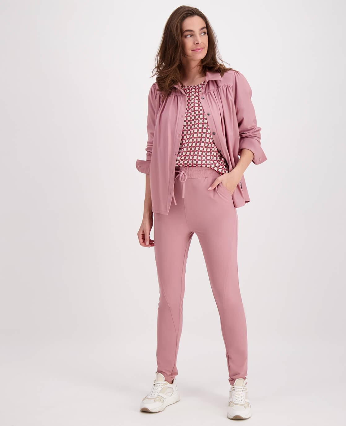 Je m'appelle Broeken Mauve / XS / Short Pant Regular Travel | Mauve