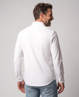Je m'appelle Tops Button Down Shirt Homme Travel | Wit