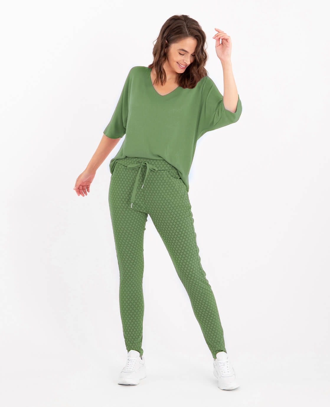 Je m'appelle Broeken Pistache / XS / (30'') Pant Stretched Spring | Pistache