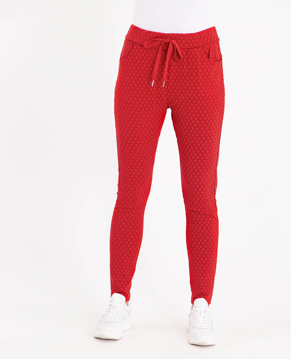 Je m'appelle Broeken Pant Stretched Spring | Rouge