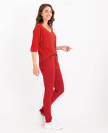 Je m'appelle Broeken Pant Stretched Spring | Rouge