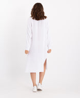 Je m'appelle La Spring Dress Joyeux Blanc | Wit