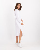 Je m'appelle La Spring Dress Joyeux Blanc | Wit