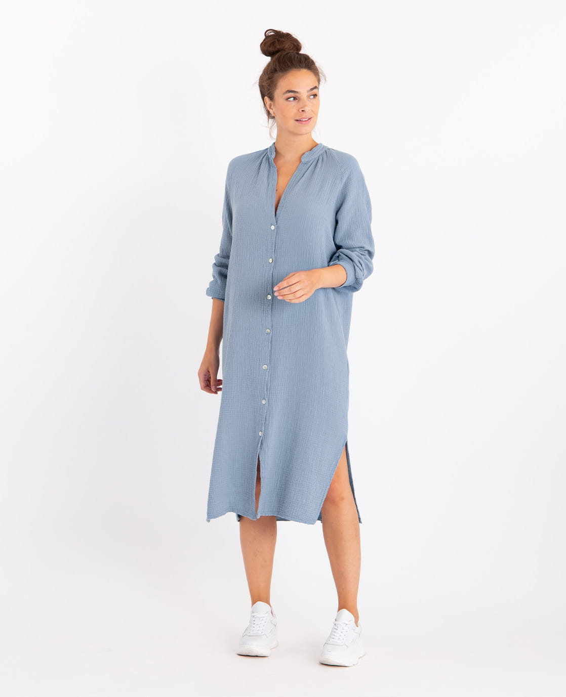 Je m'appelle Blue Grey / S/M La Spring Dress Joyeux Blue Grey | Blue Grey