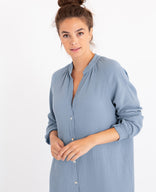 Je m'appelle La Spring Dress Joyeux Blue Grey | Blue Grey