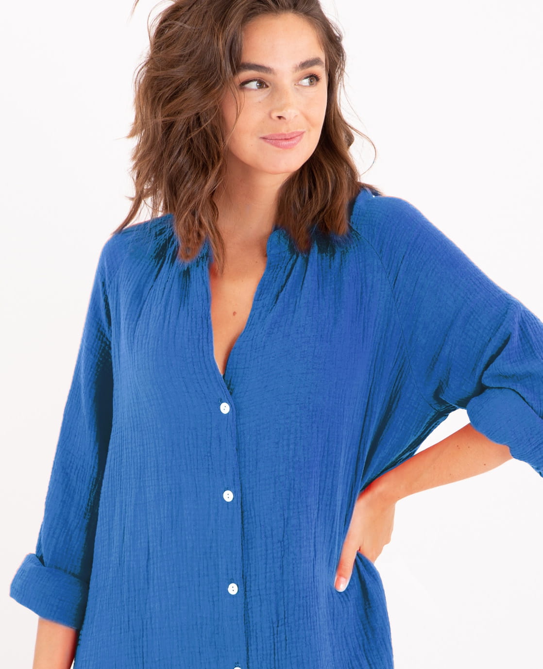 Je m'appelle La Spring Dress Joyeux Early Blue | Early Blue