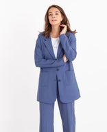 Je m'appelle Jassen Blazer Straight Travel | Marlin Blue