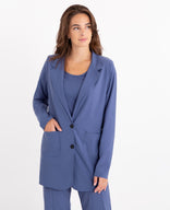 Je m'appelle Jassen Blazer Straight Travel | Marlin Blue