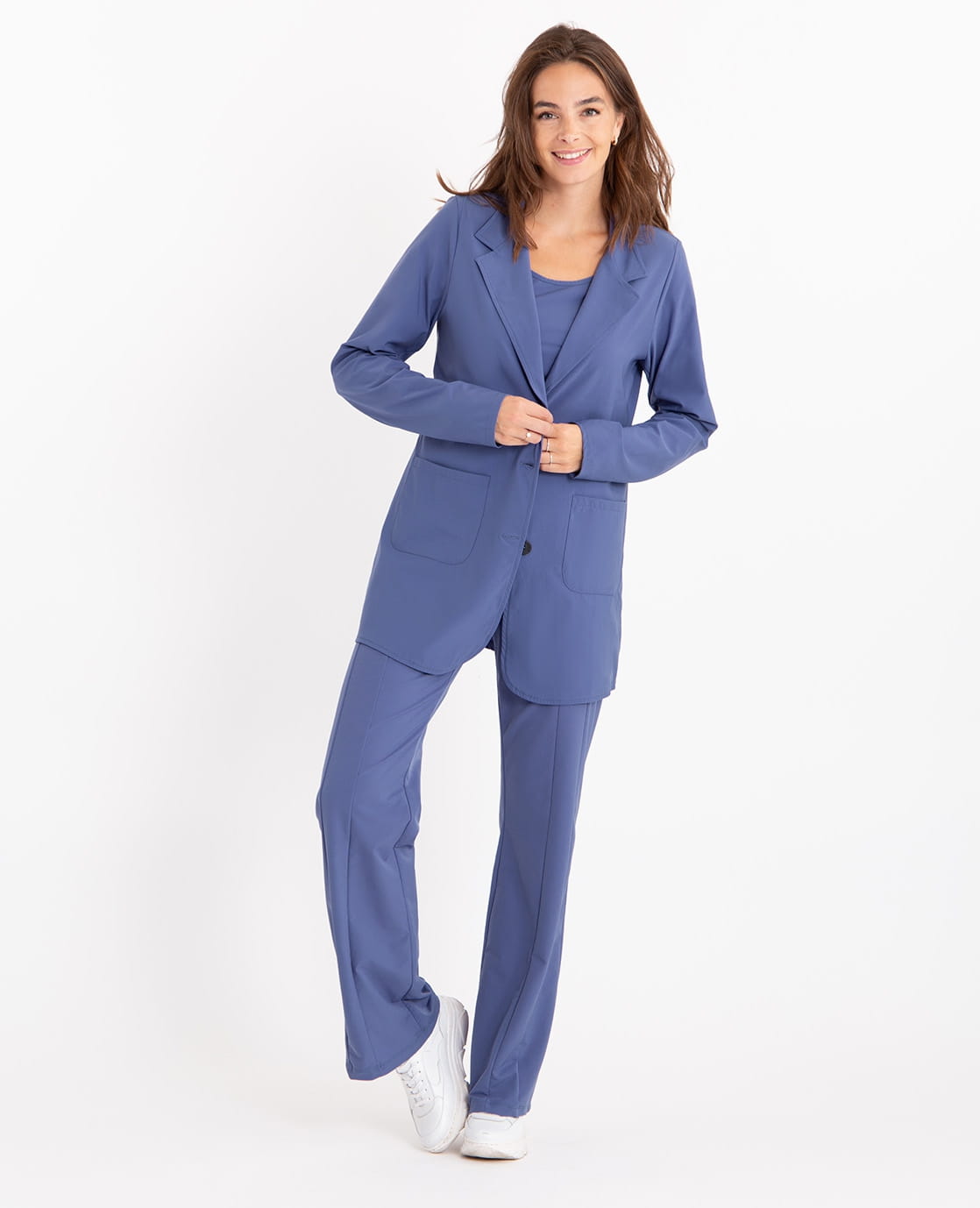 Je m'appelle Jassen Blazer Straight Travel | Marlin Blue