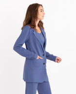 Je m'appelle Jassen Blazer Straight Travel | Marlin Blue