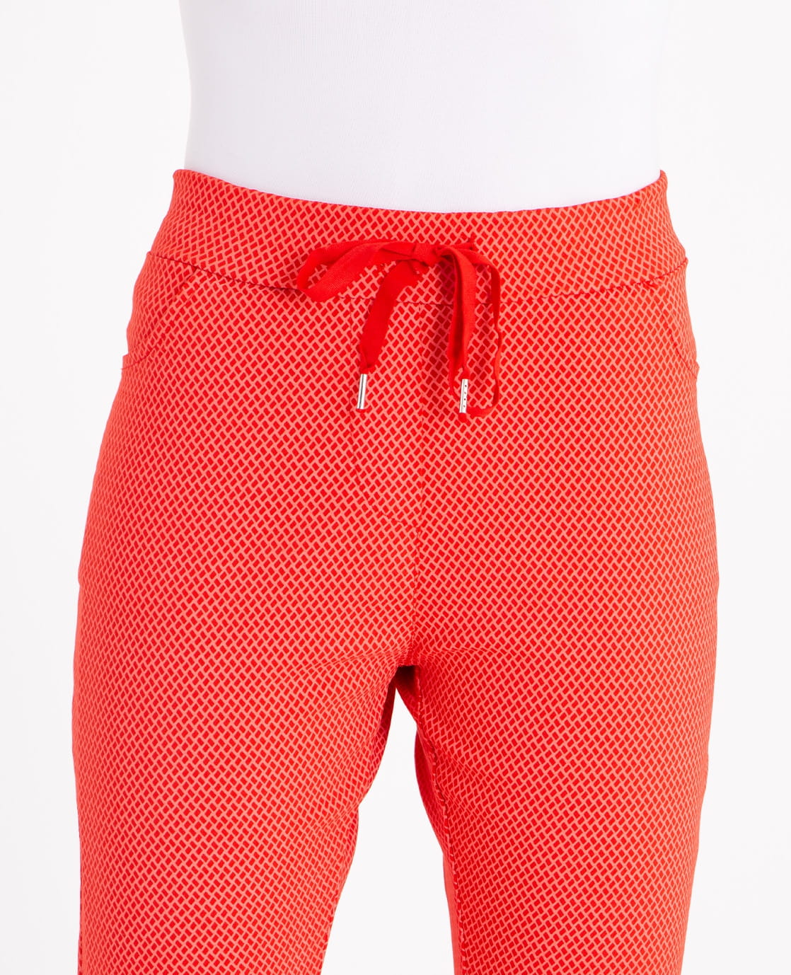 Je m'appelle Broeken Pant Stretched Summer 7/8 | Rouge