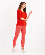 Je m'appelle Broeken Pant Stretched Summer 7/8 | Rouge