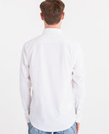 Je m'appelle Tops Button Down Shirt Homme Travel | Wit