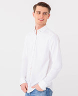 Je m'appelle Tops Button Down Shirt Homme Travel | Wit