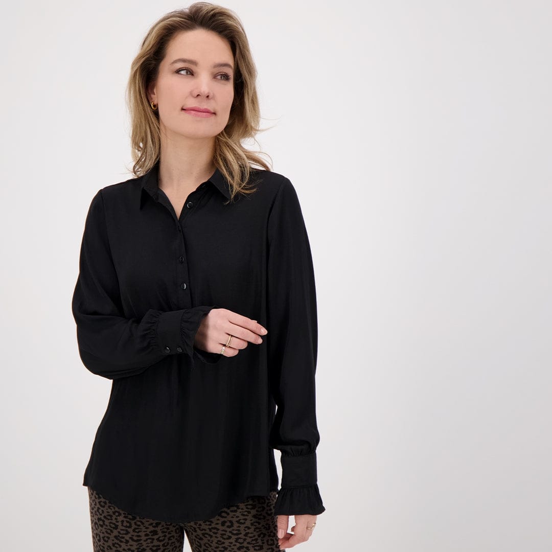 Je m'appelle Tops Zwart / XS Top Brigitte | Zwart