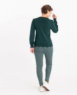 Je m'appelle Tops Pull | Bottle Green