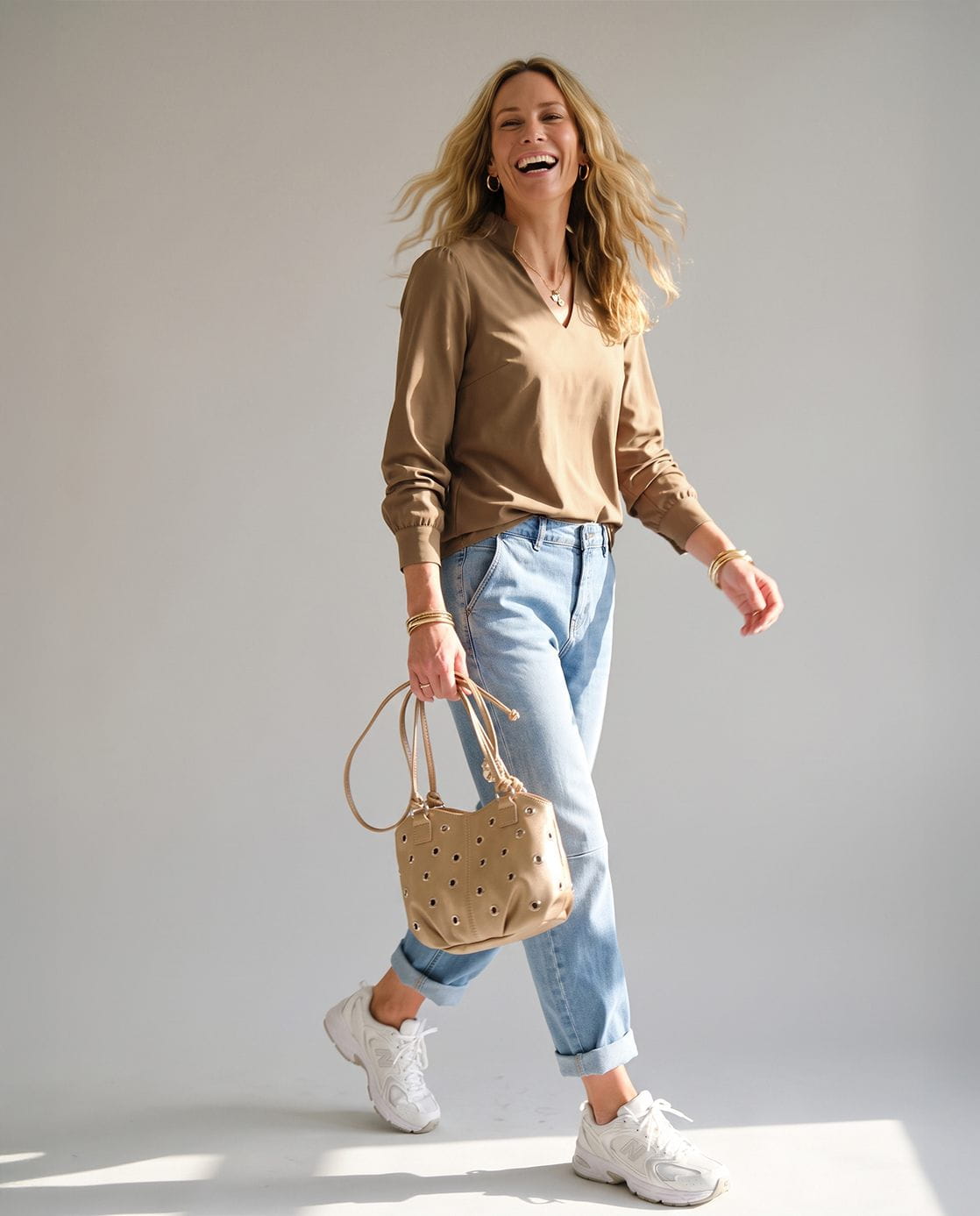 Je m'appelle Tops Top Nadine Travel | Warm Camel