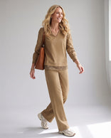 Je m'appelle Tops Top Nadine Travel | Warm Camel