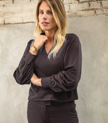 Je m'appelle Tops Coffee / XS Top Nadine Travel | Coffee