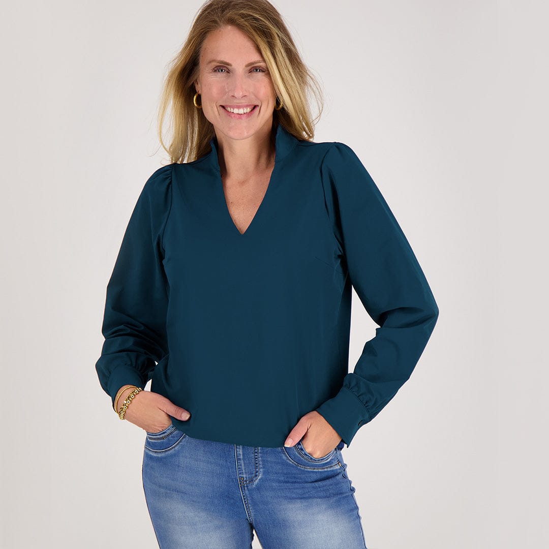 Je m'appelle Tops Top Nadine Travel | Steel Blue