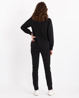 Je m'appelle Tops Top Nadine Travel | Zwart