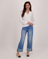 Je m'appelle Tops Top Nadine Travel | Wit