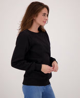 Je m'appelle Tops Sweater Organic | Zwart