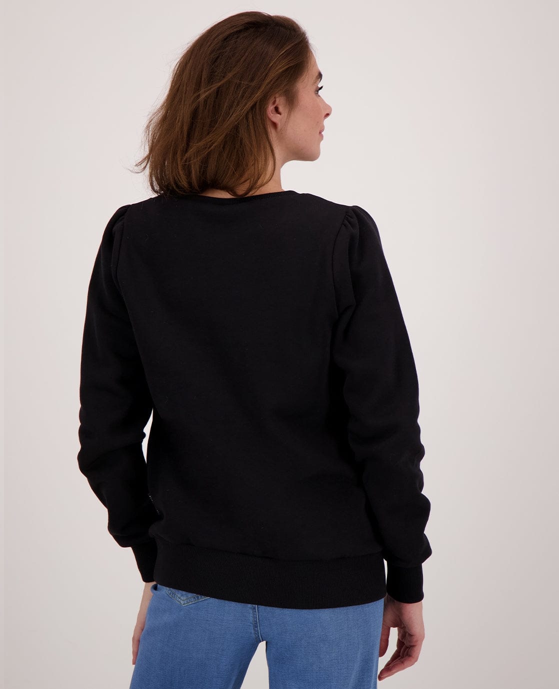 Je m'appelle Tops Sweater Organic | Zwart