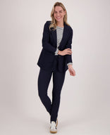 Je m'appelle Broeken Pant Perfecte Travel ++ | Donkerblauw