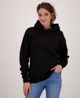 Je m'appelle Tops Hoodie Organic | Zwart