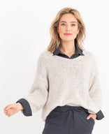 Je m'appelle Tops Pull | Naturelle