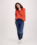 Je m'appelle Tops Top Brigitte | Burnt Orange
