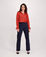 Je m'appelle Tops Top Brigitte | Burnt Orange