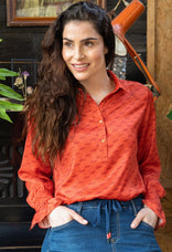 Je m'appelle Tops Top Brigitte | Burnt Orange