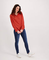 Je m'appelle Tops Top Brigitte | Burnt Orange
