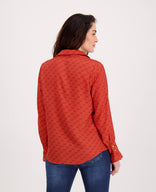 Je m'appelle Tops Top Brigitte | Burnt Orange