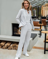 Je m'appelle Broeken Pant Maye Pintuck Travel | Pearl