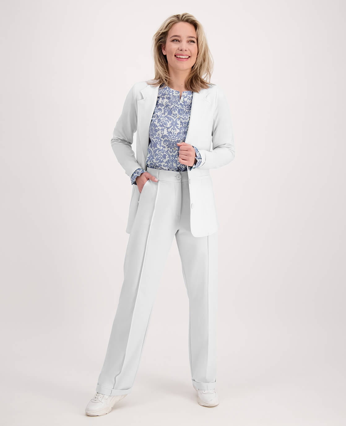 Je m'appelle Broeken Pant Maye Pintuck Travel | Pearl