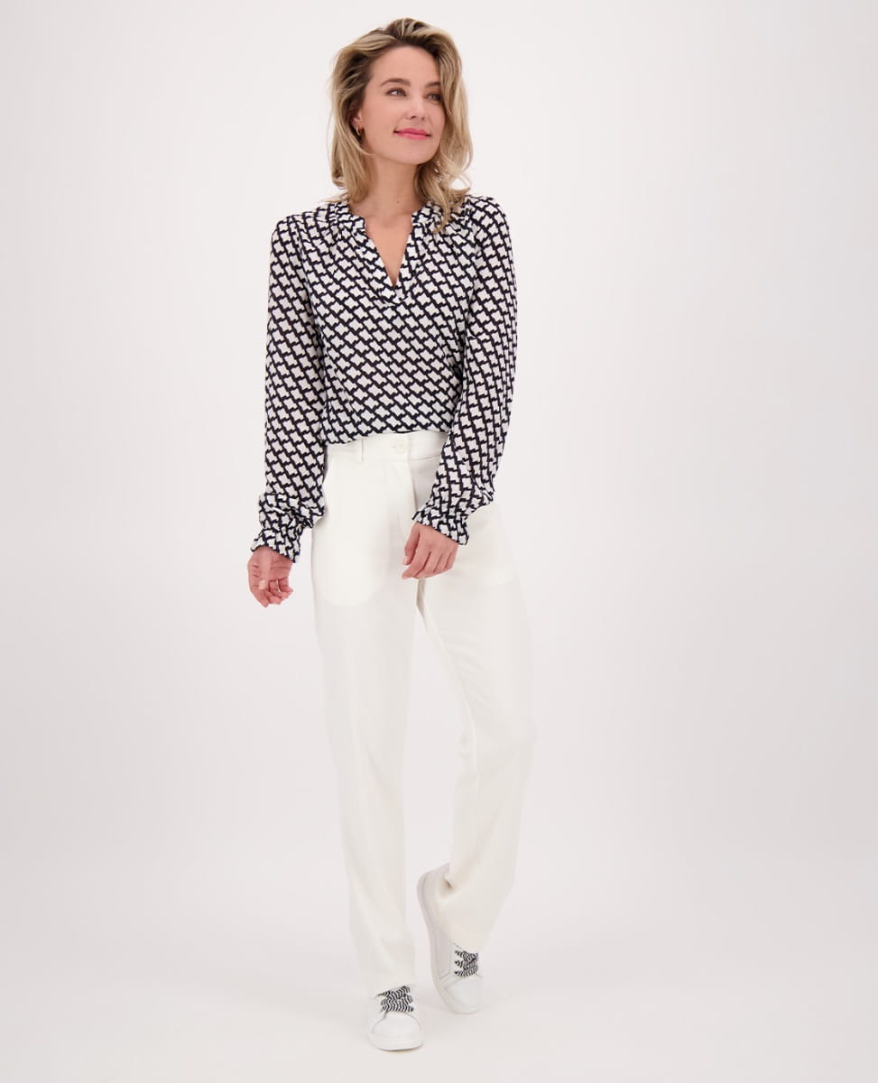 Je m'appelle Broeken Pant Straight | Ecru