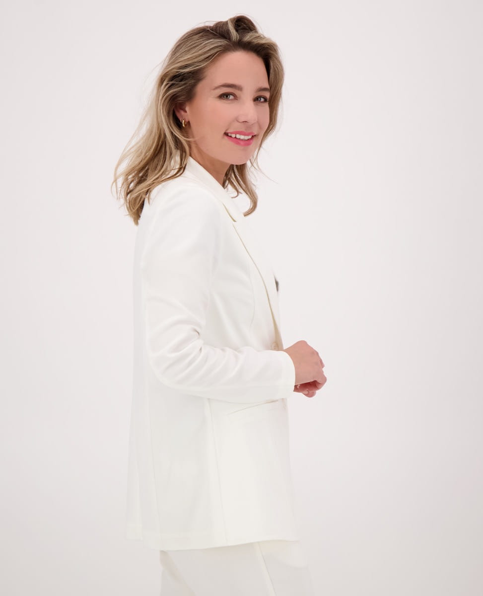 Je m'appelle Jassen Blazer Élégant | Ecru