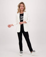 Je m'appelle Jassen Blazer Élégant | Ecru