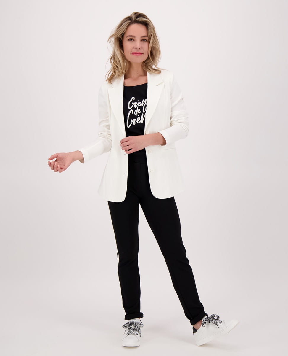 Je m'appelle Jassen Blazer Élégant | Ecru