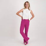 Je m'appelle Broeken Pant Flare Vienna Travel | Very Berry