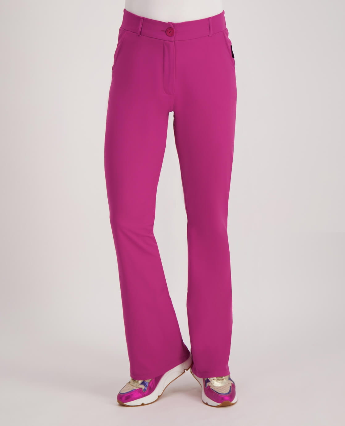 Je m'appelle Broeken Pant Flare Vienna Travel | Very Berry